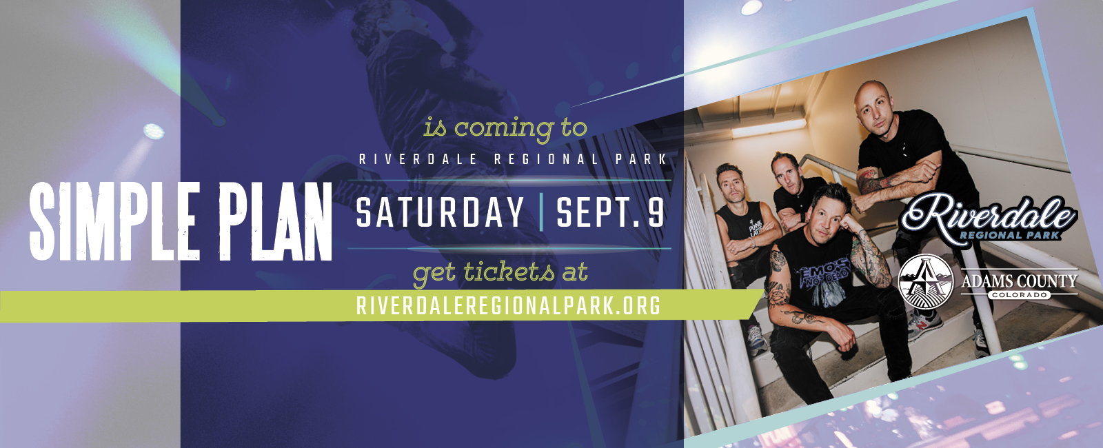 Simple Plan at Riverdale Regional Park - Sept. 9