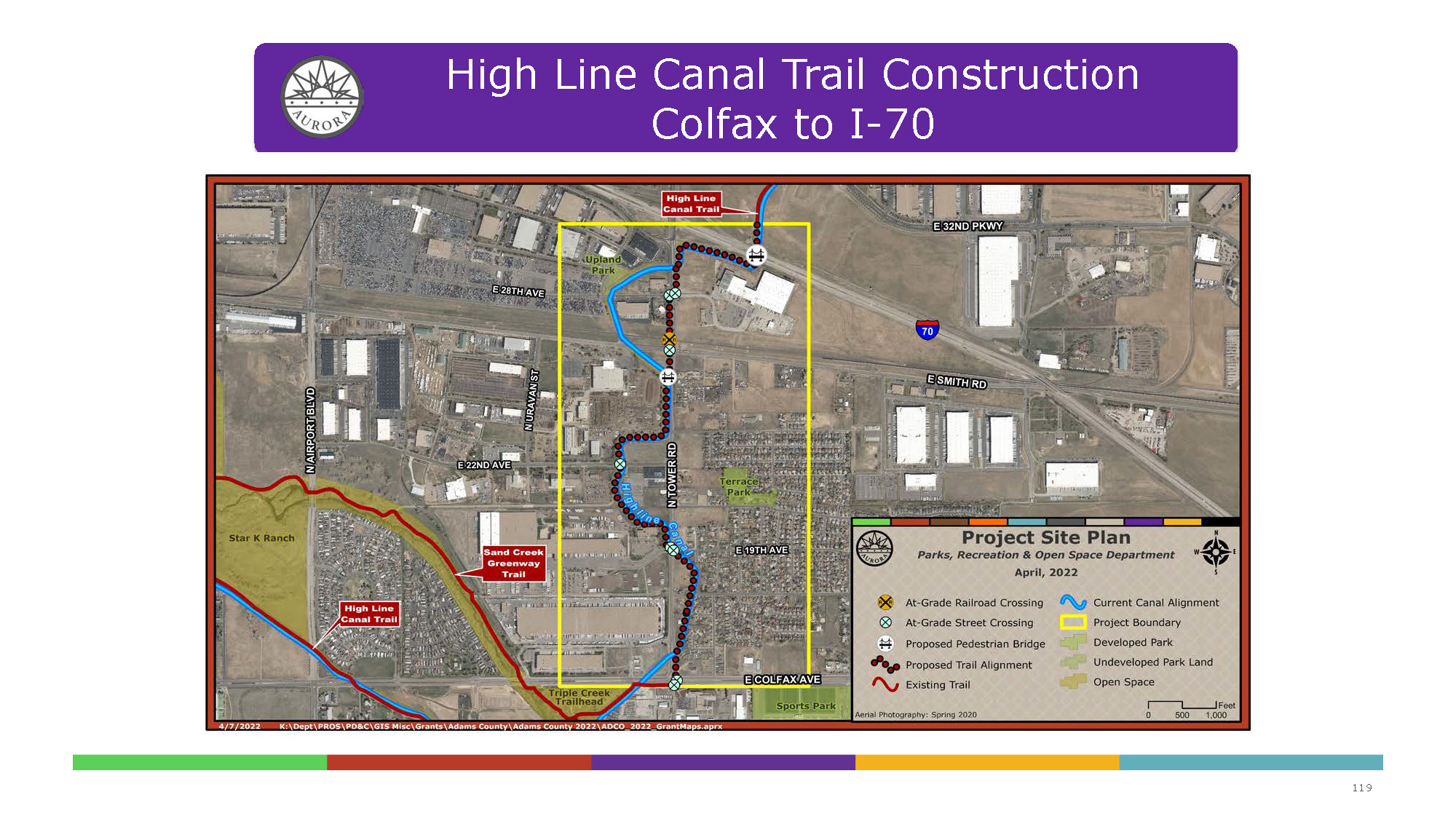 Aurora High Line Canal Trail