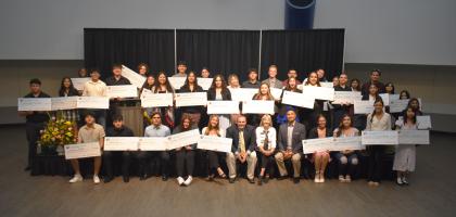 Group photo of 2023 Adams County Scholarship Fund winners