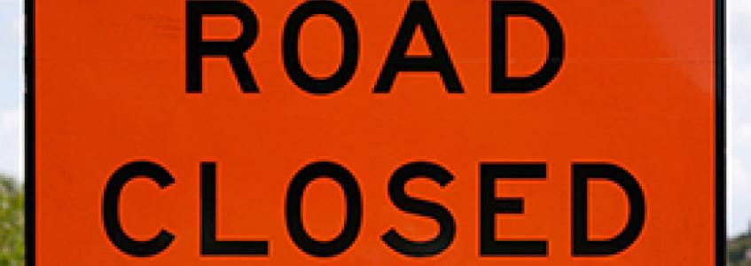 Road Closure alert