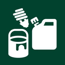 hazardous waste icon